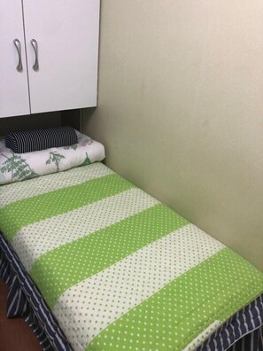 1 kamar tidur, kedap suara, setrika/meja setrika, dan Wi-Fi gratis