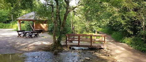 Enceinte de l’hébergement