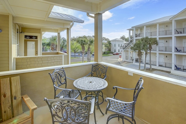 Sitting with your morning coffee and enjoy the views from the 2nd floor private balcony