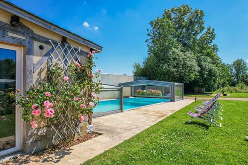 Crazy Villa Luigny (28) - Heated pool - City Stade - 1h20 Paris - 30P