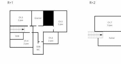 So Villa Radar (89) Piscine chauffée - City Stade - 2h Paris - 15p.