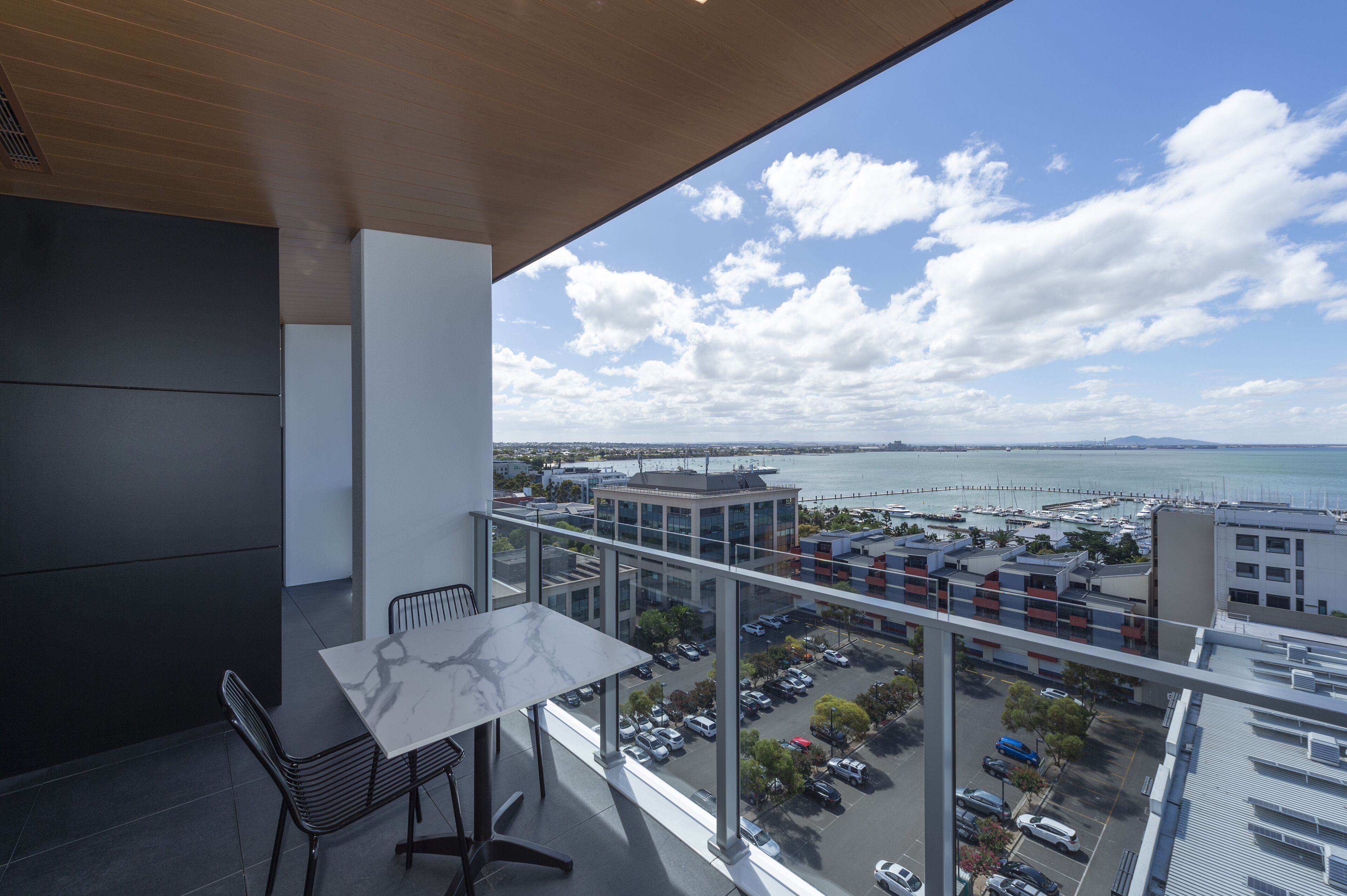 Appartement, 2 chambres, vue sur l’océan | Balcon