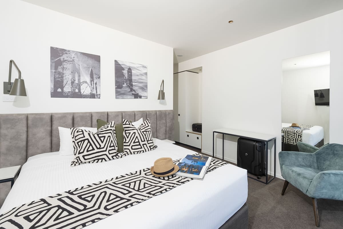 Premium bedding, pillowtop beds, in-room safe, laptop workspace