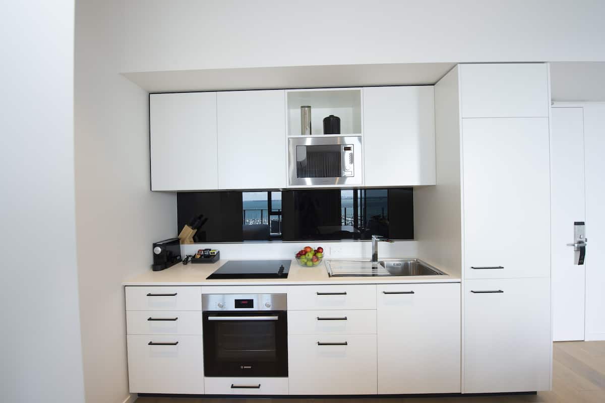 2 bedroom ocean view apartment | private kitchen | espresso maker, coffee/tea maker, electric kettle, high chair