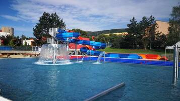 Seasonal outdoor pool