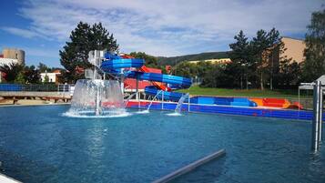 Seasonal outdoor pool