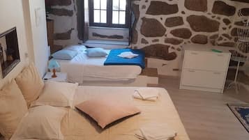 1 Schlafzimmer, kostenloses WLAN, Bettwäsche
