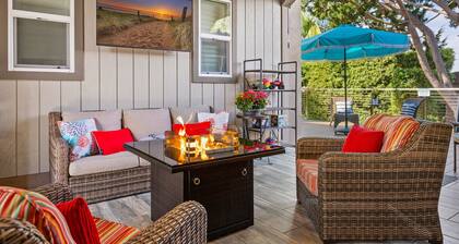 Perfect for Families | 2 Kings+1 Bunk| Outdr Entert. Rm WFireTbl | BBQ + Yard