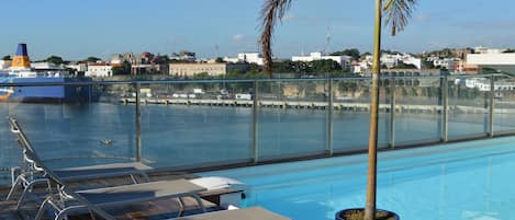 Udsigt fra overnatningsstedet