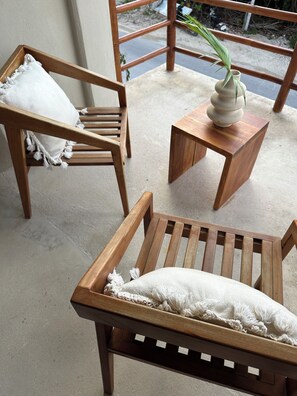 Junior Room | Terrace/patio - Noah Beach Hotel & Suites (Mahahual)