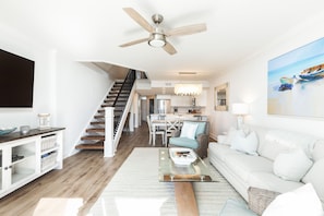 Smart TV, DVD player, books - Oceanfront, Newly Renovated, Luxury Two-Story Penthouse - Shipwatch 418 (Isle of Palms)
