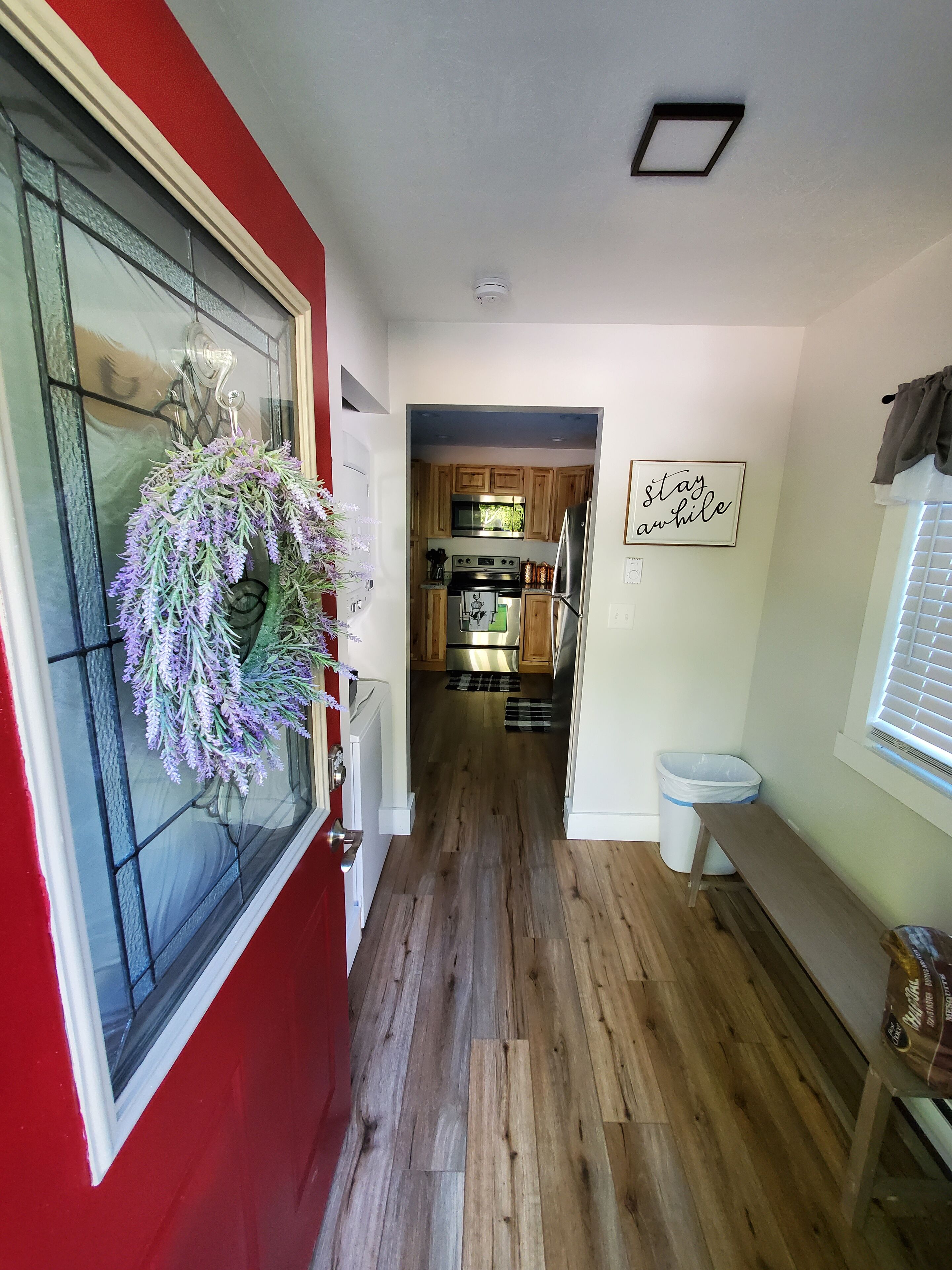 Spoonbills Vacation Rental across the road along the Mississippi River