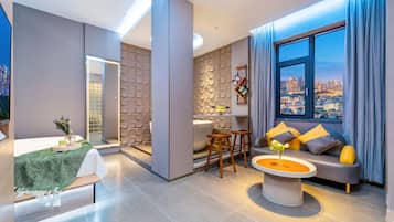 Habitación de diseñador, 1 cama King size | Vista desde la habitación