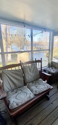 Three Mile Lake -WATERFRONT and completely Furnished lake house .