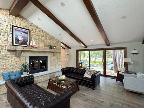 Island retreat on 15 acres of a national park