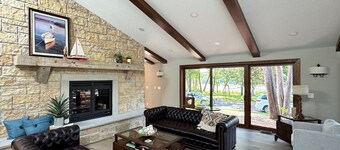 Island retreat on 15 acres of a national park