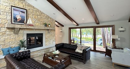 Island retreat on 15 acres of a national park