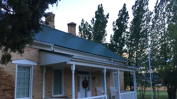 Unclassified image, 1 of 10, button - Cute pioneer brick house in the country  (Scipio)
