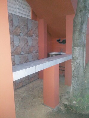 Enceinte de l’hébergement