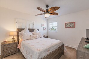 4 bedrooms, iron/ironing board, free WiFi, bed sheets