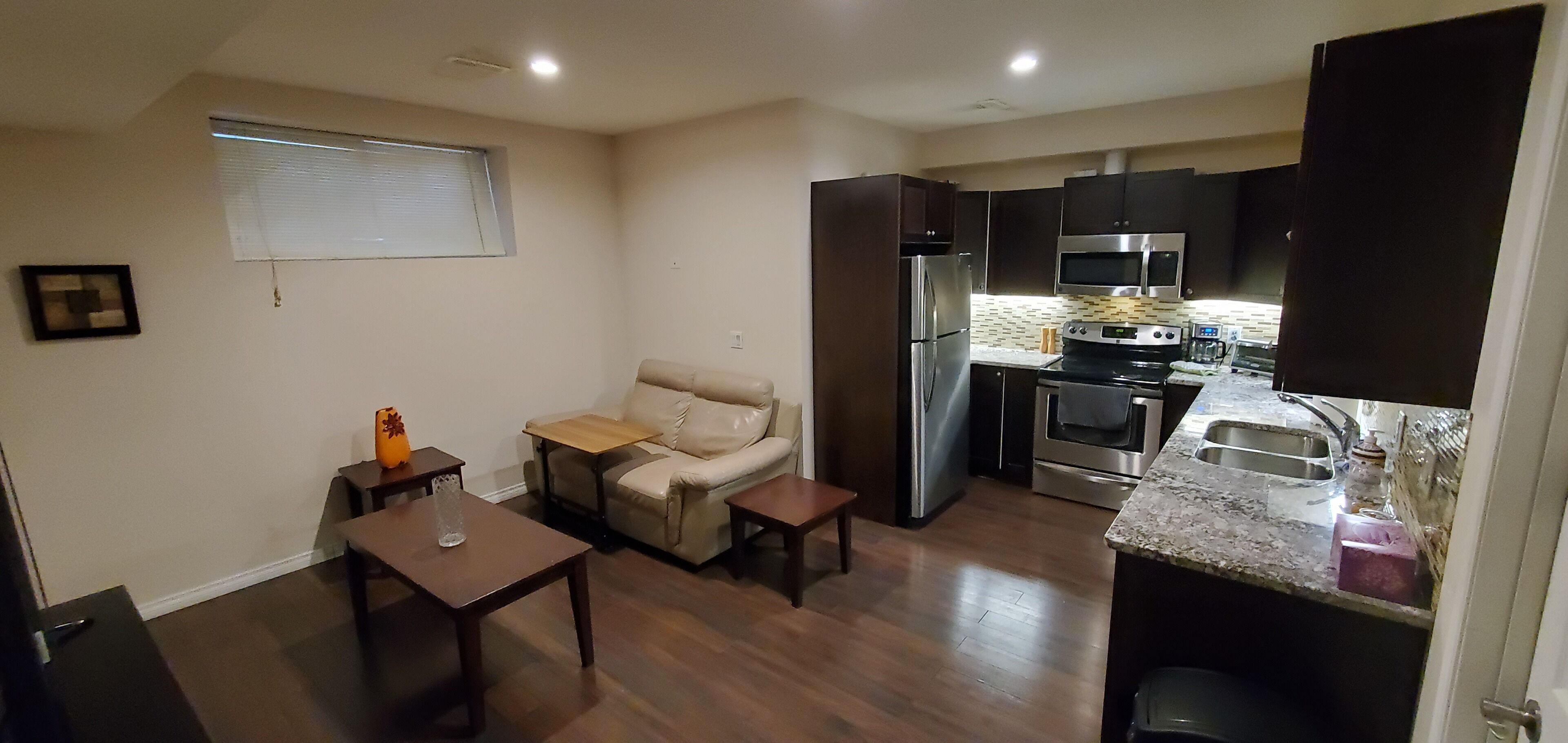 One bedroom Basement