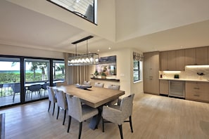 House, Multiple Beds, Private Pool, Ocean View | Private kitchen | Fridge, microwave, stovetop, dishwasher - South Seas Homes of Distinction Beach Home 13 Four Bedroom + Loft (Captiva)