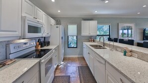 House, Multiple Beds, Private Pool, Ocean View | Private kitchen - South Seas Homes of Distinction Beach Home 15 (Captiva)