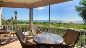 House, Multiple Beds, Private Pool, Ocean View | Balcony - South Seas Homes of Distinction Gulf Cottage 1101 (Captiva)