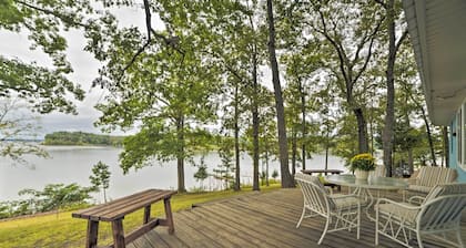 Kentucky Lake Cabin w/Private Dock + Fire Pit