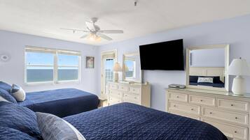 2 makuuhuonetta, silitysrauta/-lauta, ilmainen Wi-Fi, vuodevaatteet