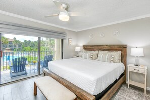 3 bedrooms, iron/ironing board, free WiFi, bed sheets - Brand New Bathrooms, Updated Furniture, Direct Beach Access, Views, Two Pools. $300 in Free Tickets! (St. Augustine Beach)
