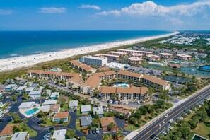 Exterior - Brand New Bathrooms, Updated Furniture, Direct Beach Access, Views, Two Pools. $300 in Free Tickets! (St. Augustine Beach)
