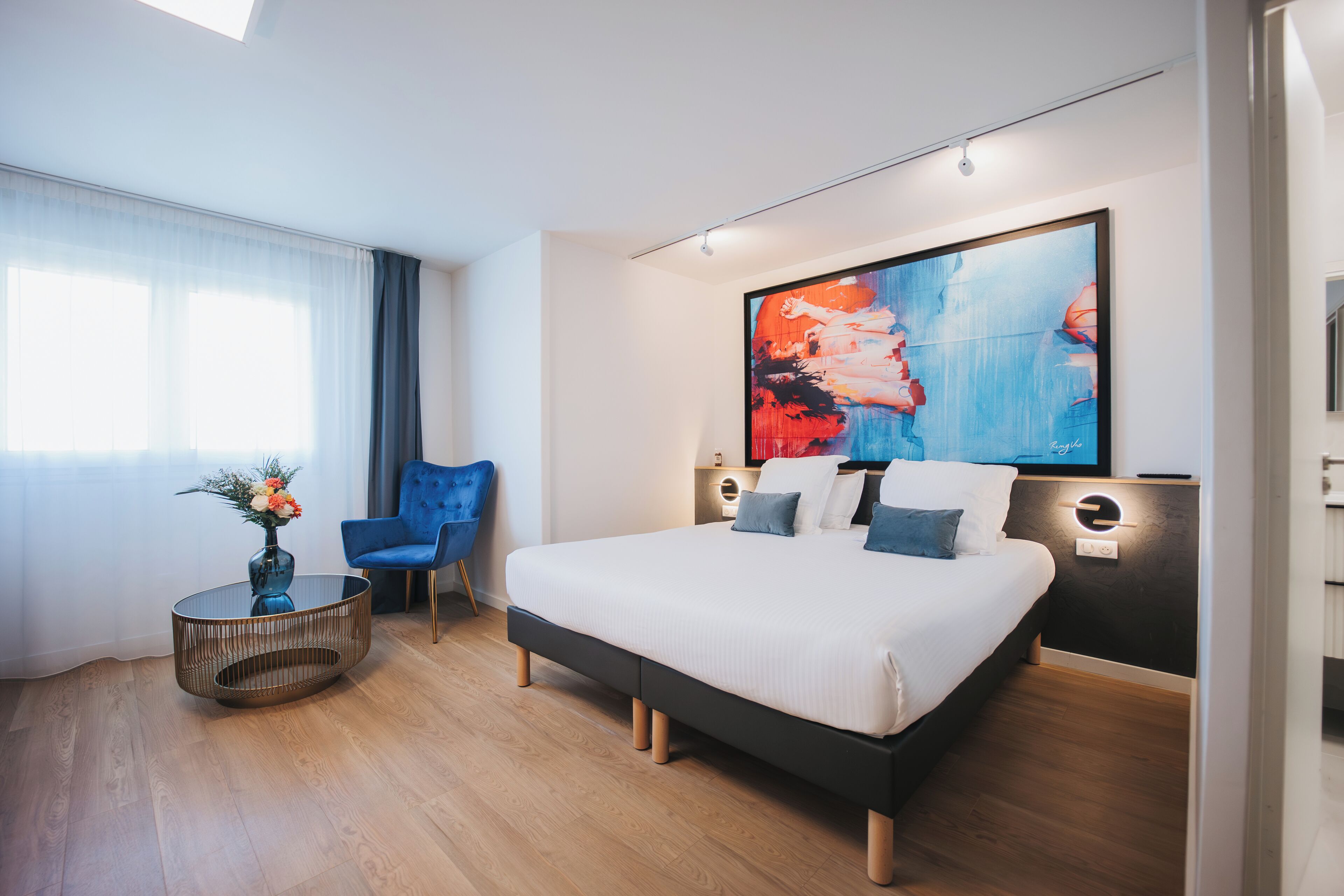 Superior Double Room | Premium bedding, minibar, in-room safe, blackout drapes