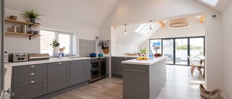 Microwave, oven, dishwasher, highchair