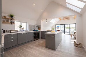 Microwave, oven, dishwasher, highchair