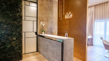 Body treatments, body scrubs, facials, manicures and pedicures