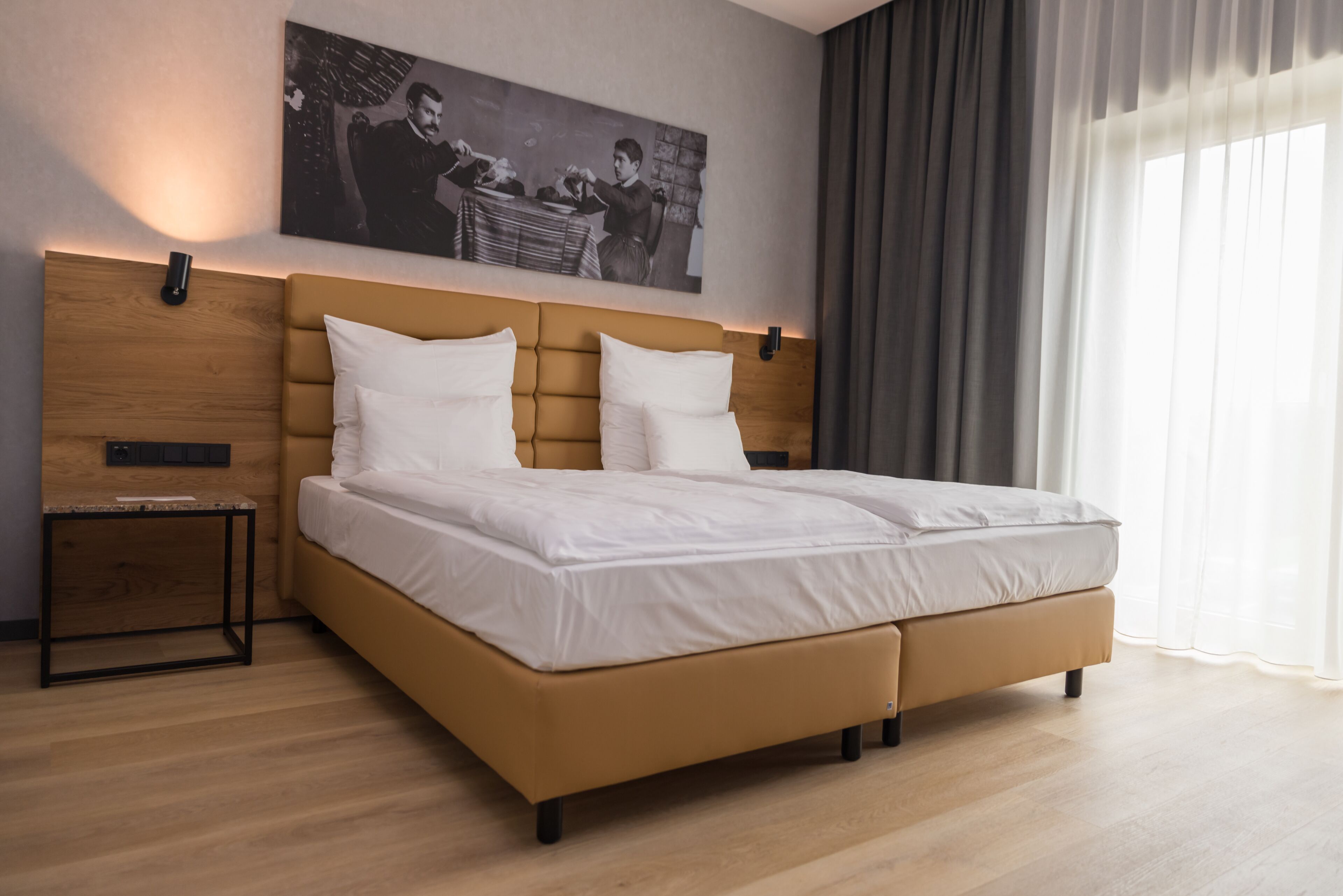 1 bedroom, hypo-allergenic bedding, minibar, in-room safe