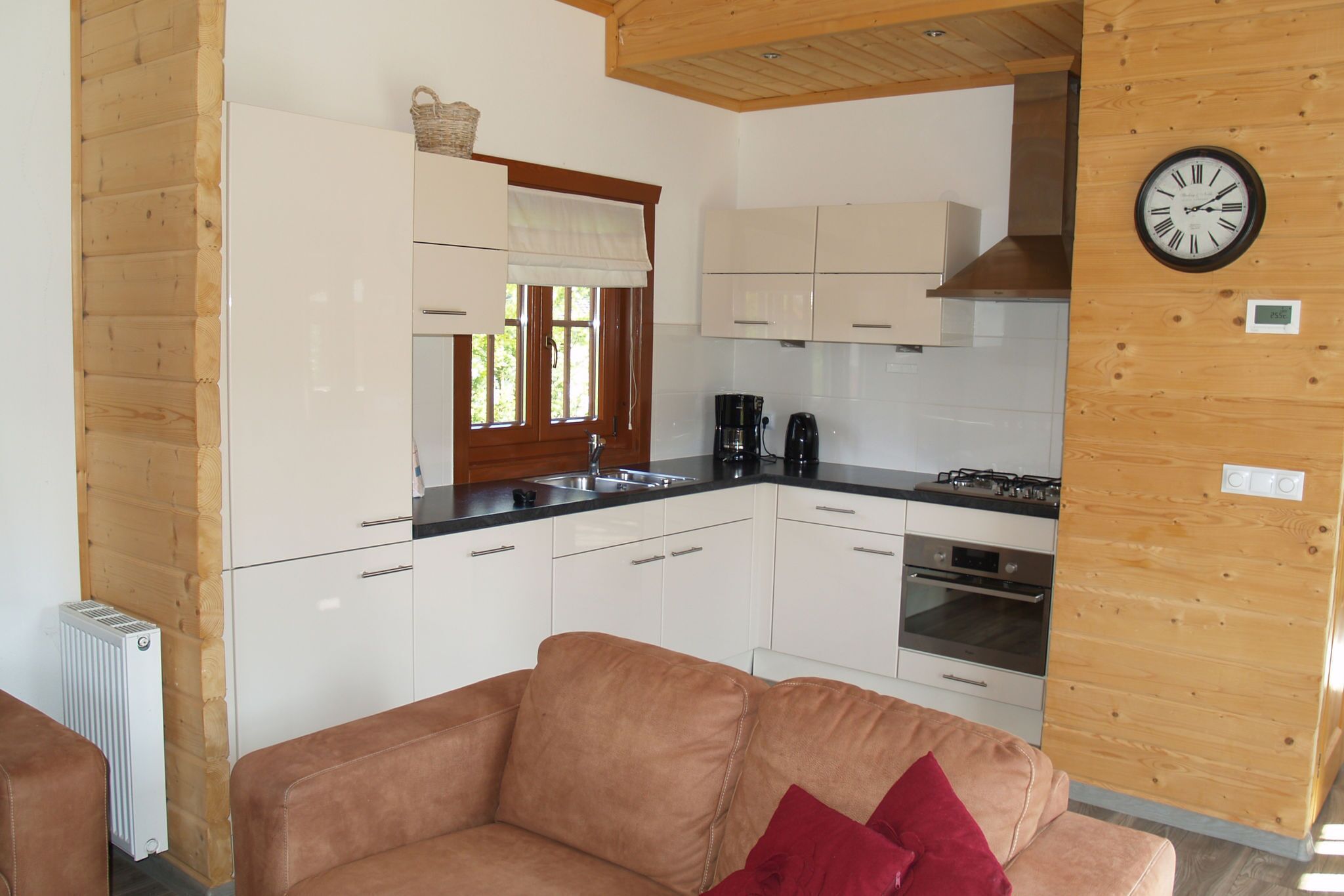 Wooden chalet in a holiday park in the Achterhoek