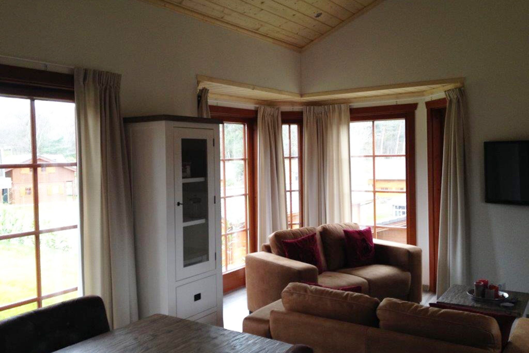 Wooden chalet in a holiday park in the Achterhoek