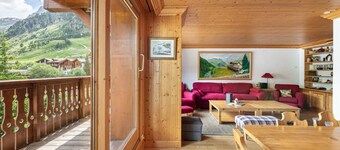 Family Apartment in Central Val d'Isère - 80m², Near Slopes, 3 Bedrooms, WiFi, Parking