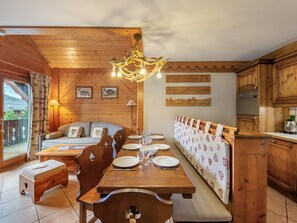 Interior - Bright duplex with pool access and pets allowed (Méribel)