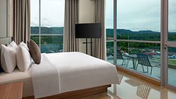 Suite with balcony | Kedap suara dan Wi-Fi gratis