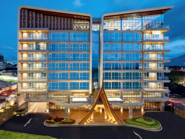 Façade de l’hébergement