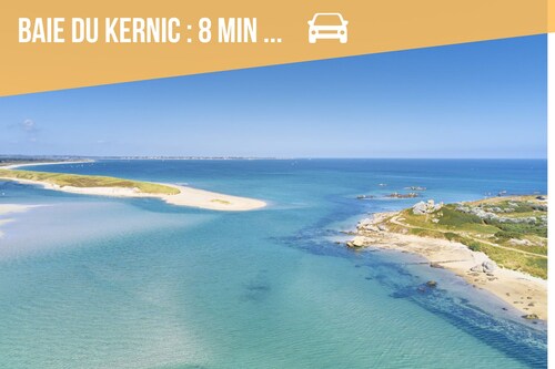 5-star Loft du Dolmen Clara, between sea and countryside