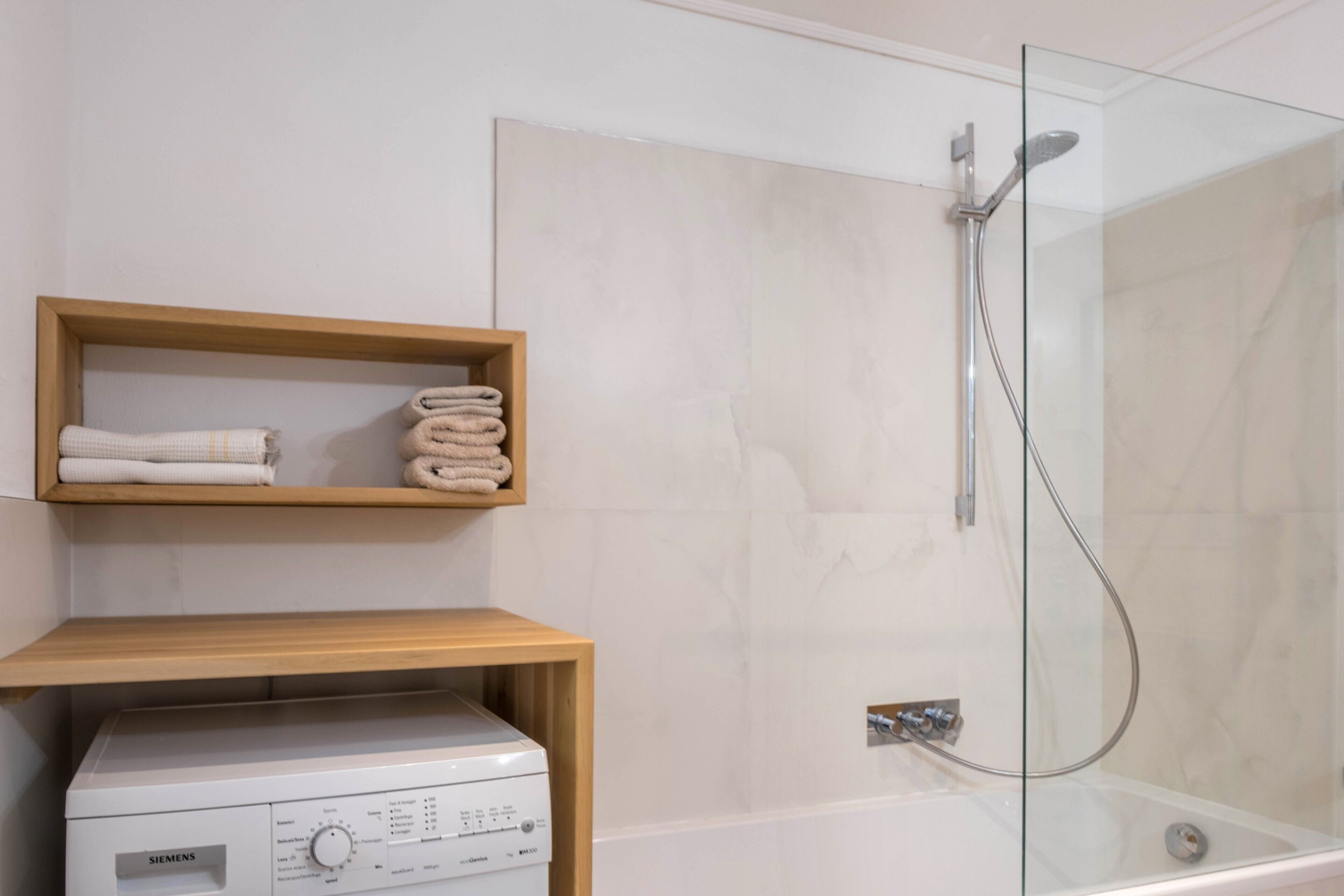 Badewanne, Handtücher