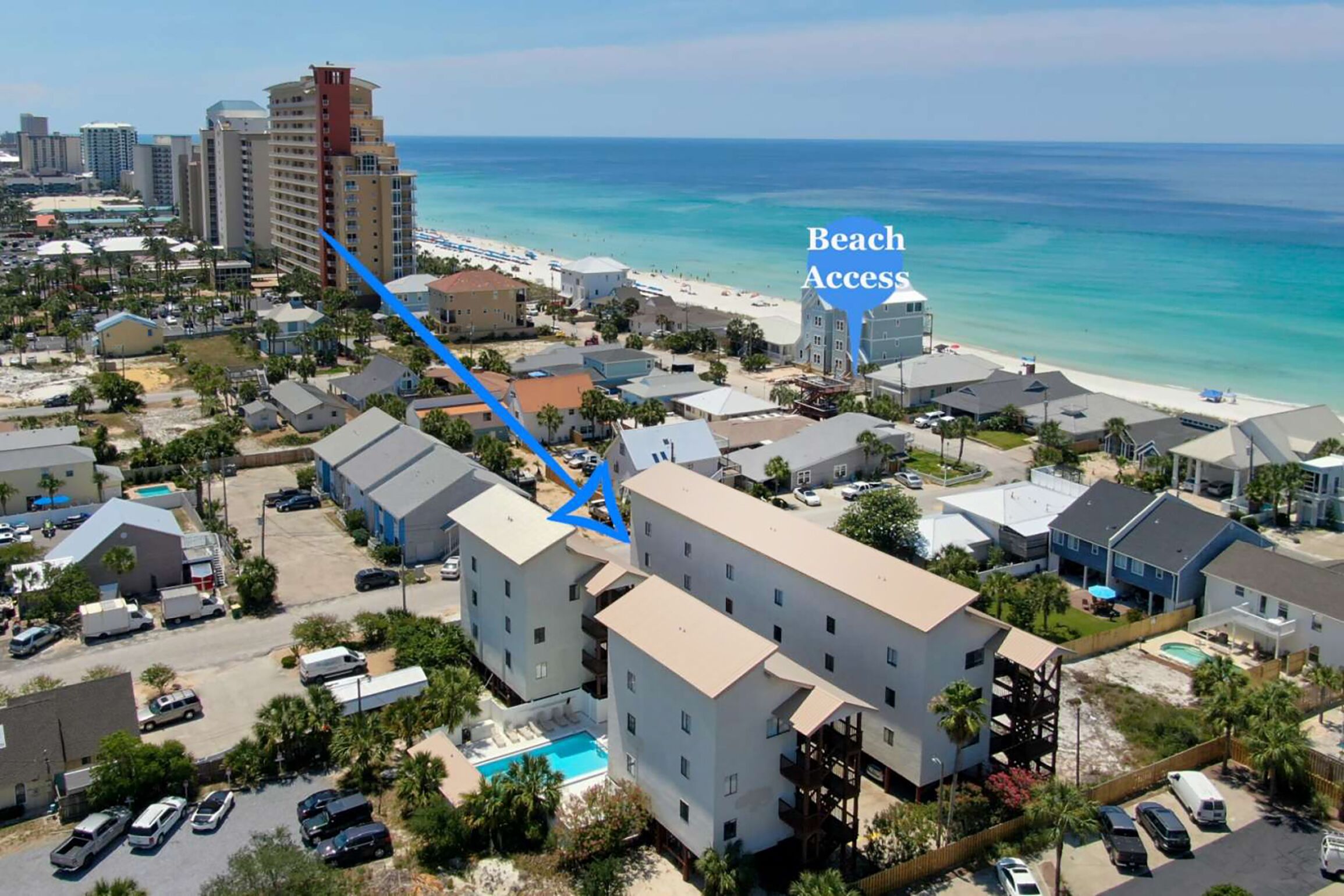☀️400ft to Beach~Pool~ Budget Friendly~1BR Sandcastle Villas #24