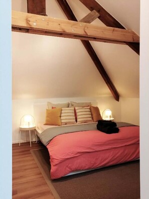 1 chambre, chambres insonorisées, fer et planche à repasser