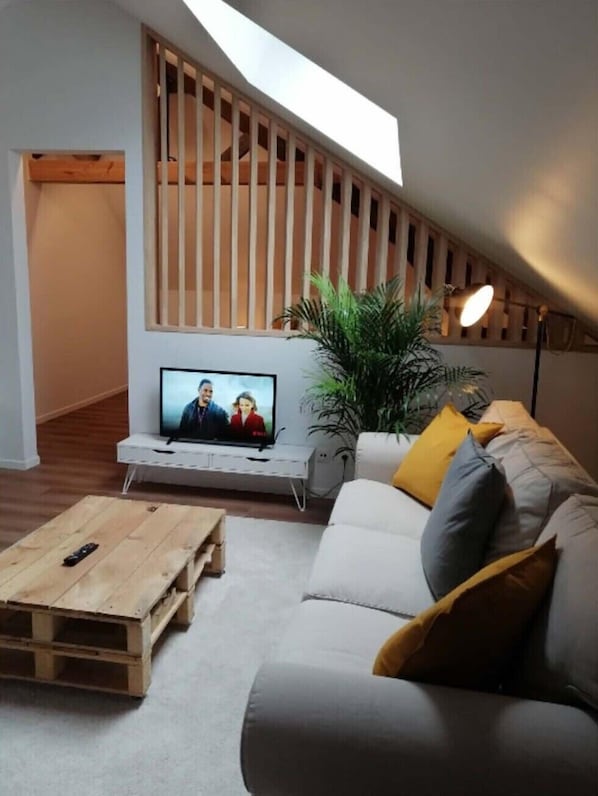 Appartement, 1 slaapkamer, terras, uitzicht op tuin | Interieur