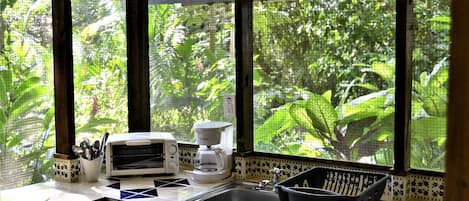 Cabin, 1 Bedroom, Smoking, Patio | Interior
