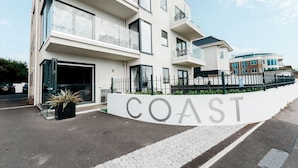 Apartment, 2 Bedrooms, Patio, Garden View | Exterior - Brand New Beachfront Ground Floor With Garden 2 Bed Apartment 6 Guests (Bournemouth)